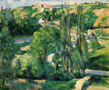  Cezanne Canvas - Cote du Galet at Pontoise Paul Cezanne